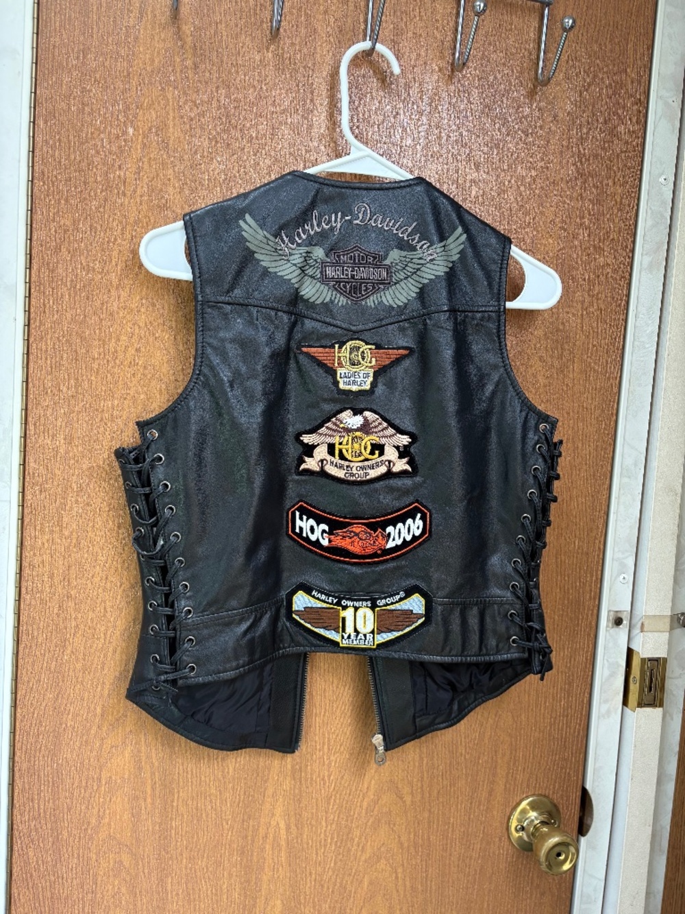 Harley Davidson riding vest
